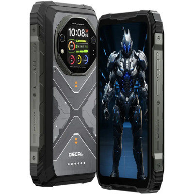 Смартфон Blackview Oscal Tank 1 12/256Gb Black Global version