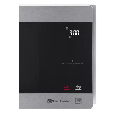 Мікрохвильова піч з грилем LG MH6595CIS Stainless steel UA