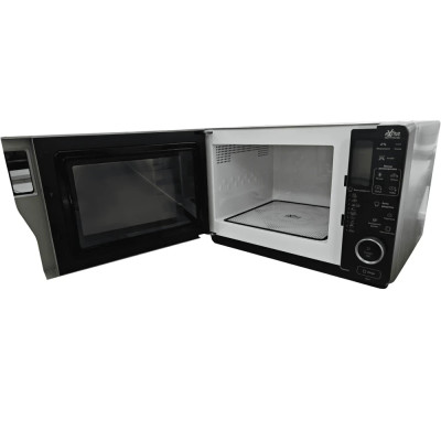 Мікрохвильова піч з грилем Whirlpool MWF 421 SL Black UA