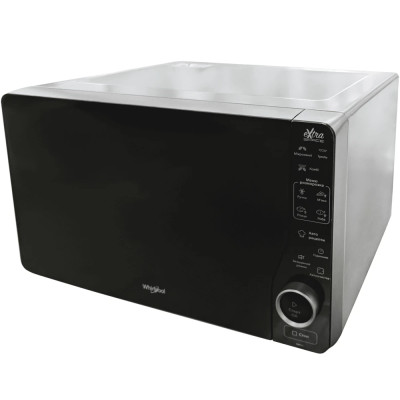 Мікрохвильова піч з грилем Whirlpool MWF 421 SL Black UA