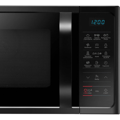 Мікрохвильова піч з грилем і конвекцією Samsung MC28H5013AK Black UA