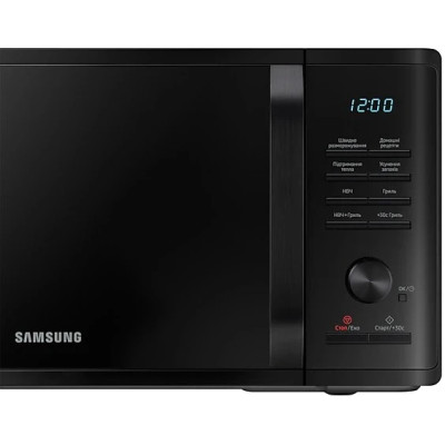 Мікрохвильова піч з грилем Samsung MG23K3515AK Black UA