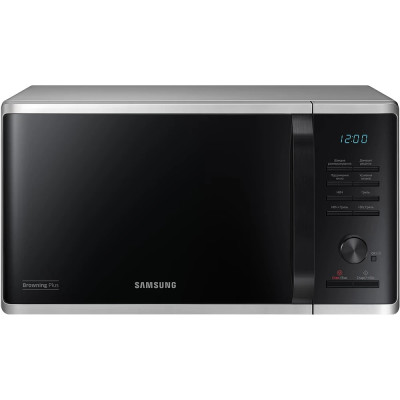 Мікрохвильова піч з грилем Samsung MG23K3515AS Stainless steel/black UA
