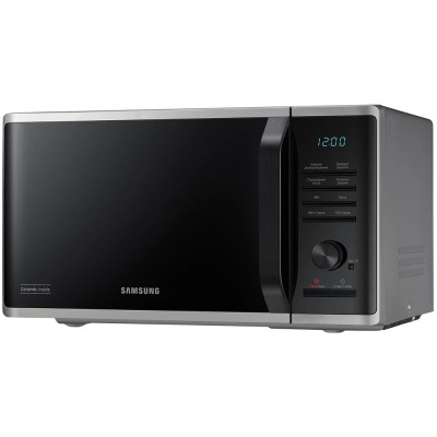 Мікрохвильова піч з грилем Samsung MG23K3515AS Stainless steel/black UA