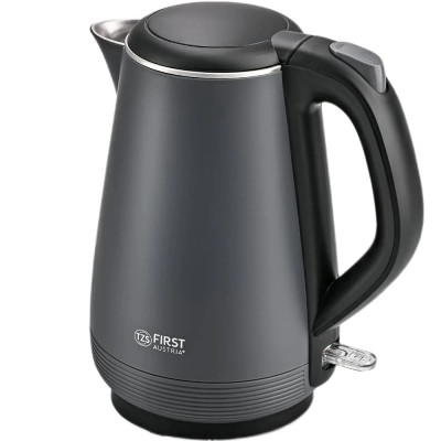 Електрочайник First FA-5407-4-GR Gray/black UA