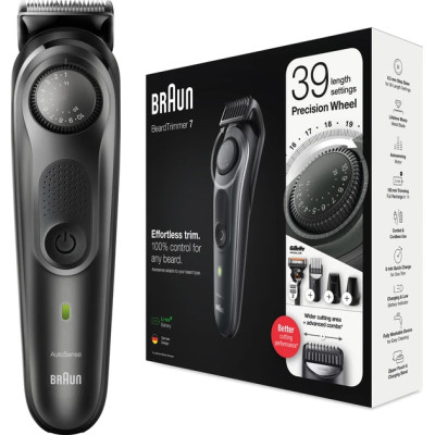 Тример для бороди та вусів Braun BeardTrimmer 7 BT7340 UA