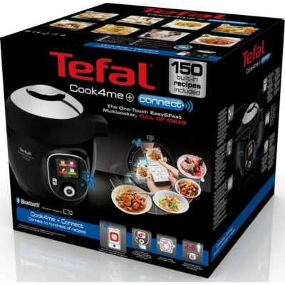 Мультиварка - скороварка Tefal COOK4ME + CONNECT CY855830 UA