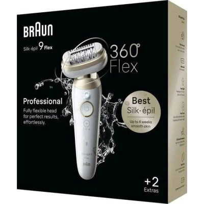 Епілятор Braun Silk-Epil 9 Flex SensoSmart 3D SES 9-011 White UA