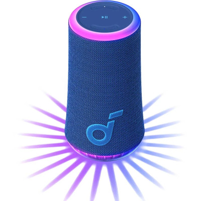 Bluetooth Колонка Anker SoundCore Glow 30W (A3166G31) Blue UA