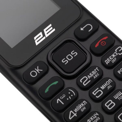 Телефон 2E S180 DualSim Black UA UCRF