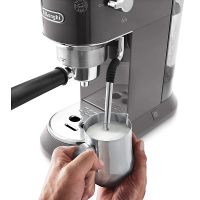 Кавоварка ріжкова еспресо DELONGHI Dedica Arte EC 885.GY Gray UA
