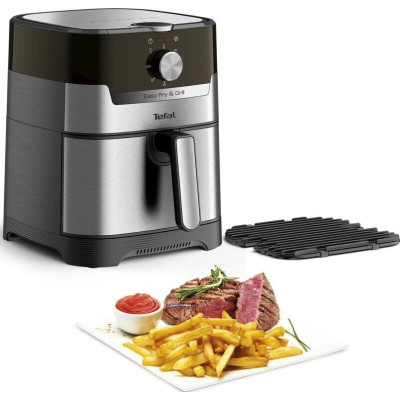Мультипіч Tefal Air Fry&Grill EY501D15 Black/stainless steel UA
