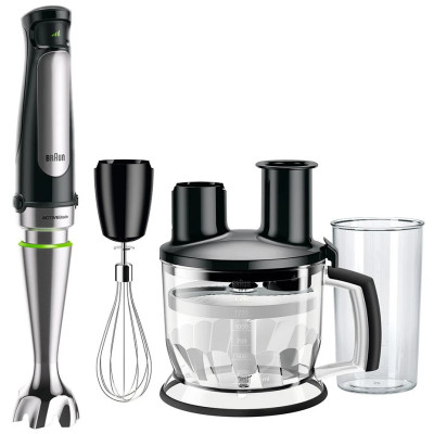 Блендер занурюваний Braun MultiQuick 7 MQ 7075X Black/Silver UA
