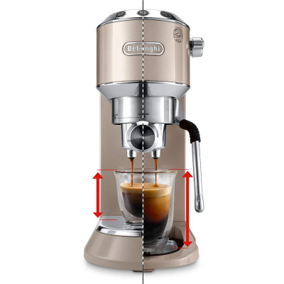 Кавоварка ріжкова еспресо DELONGHI Dedica Arte EC 885.BG Beige UA