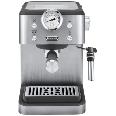 Кавоварка ріжкова еспресо DELONGHI Linea Classic EM450.M Stainless steel UA