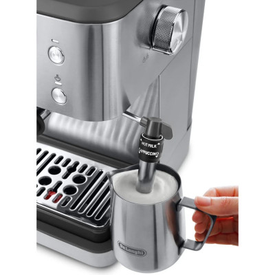 Кавоварка ріжкова еспресо Delonghi Linea Classic EM450.M Stainless steel UA