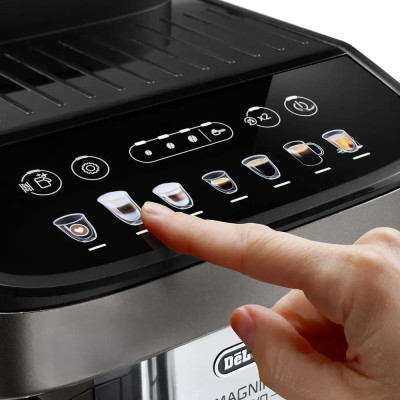 Кавомашина автоматична DELONGHI Magnifica Evo ECAM 290.81.TB Titanium black UA