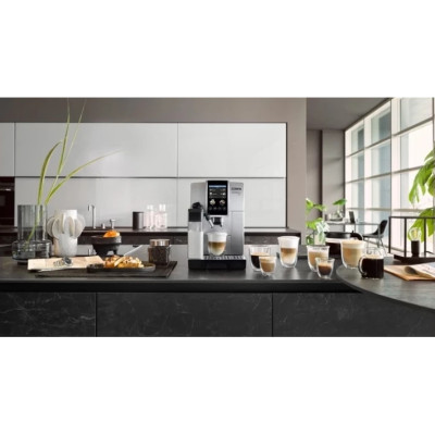 Кавомашина автоматична Delonghi Dinamica Plus ECAM 380.85.SB Silver UA