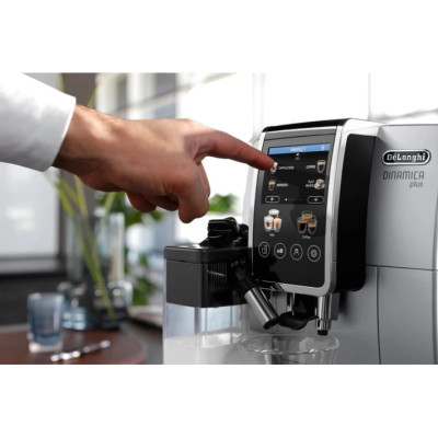 Кавомашина автоматична Delonghi Dinamica Plus ECAM 380.85.SB Silver UA