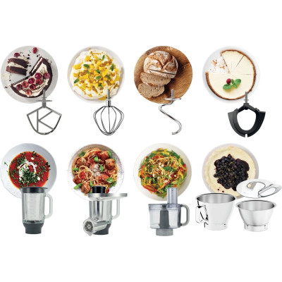 Кухонна машина Kenwood Titanium Chef Baker KVC85.594SI Silver UA