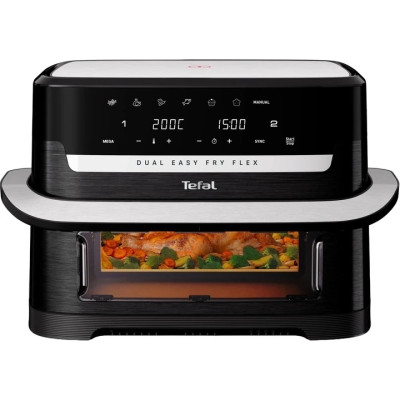 Мультипіч Tefal Dual Easy Fry Flex EY9228E0 Black UA
