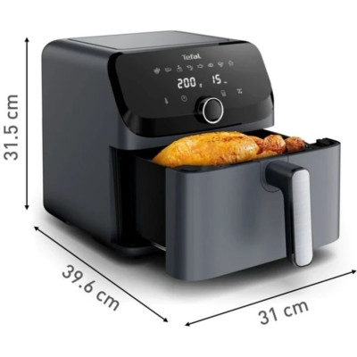 Мультипіч Tefal Easy Fry Mega EY855BE0 Gray UA