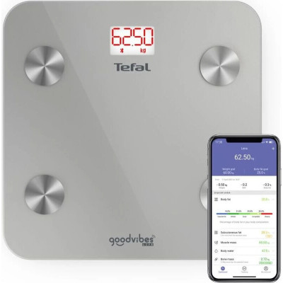 Ваги підлогові Tefal BM9600S1 Silver UA