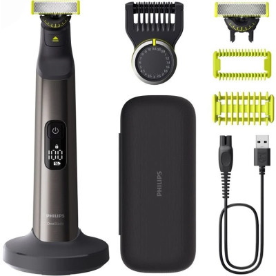 Тример для бороди та вусів/ Тример для тіла (бодігрумер) Philips OneBlade Pro 360 QP6652/61 UA