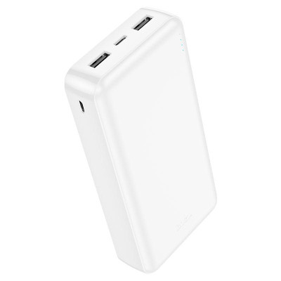 Power Bank Hoco J100A 20000mAh 2A USB/USB-C white LED