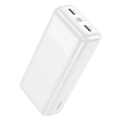 Power Bank Hoco J72B 30000mAh 2A USB/USB-C white LED