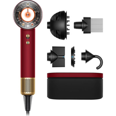 Фен Dyson Supersonic HD16 Nural Red Velvet/Gold (594823-01) EU