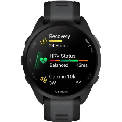 Smart Watch Garmin Forerunner 165 Black/Slate Gray (010-02863-AC) Global