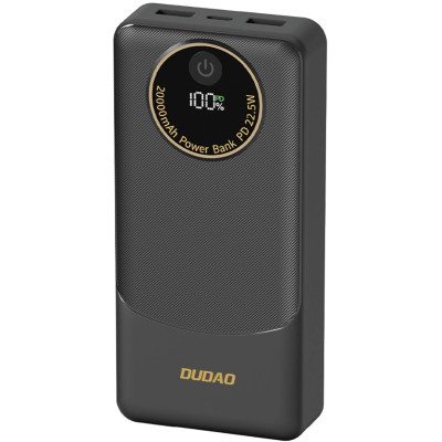 Power Bank Dudao K12Pro 20000mAh 22.5W PD LED Cluster Black UA
