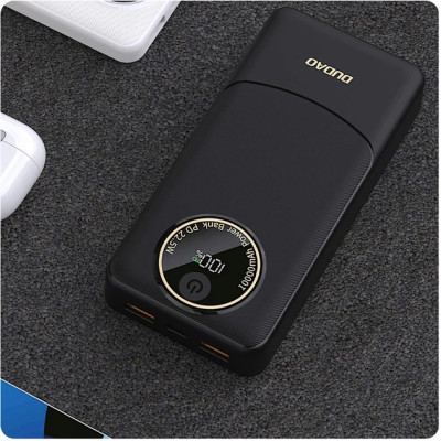 Power Bank Dudao K12Pro 20000mAh 22.5W PD LED Cluster Black UA