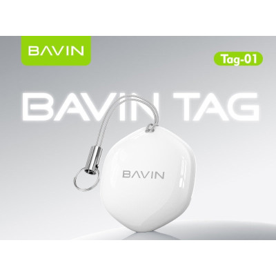 Пошуковий брелок Bavin Tag-01 white UA