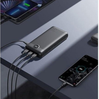 Power Bank Veger V3008 30000mAh 20W black UA Power Bank Veger V3008 30000mAh 20W black UA