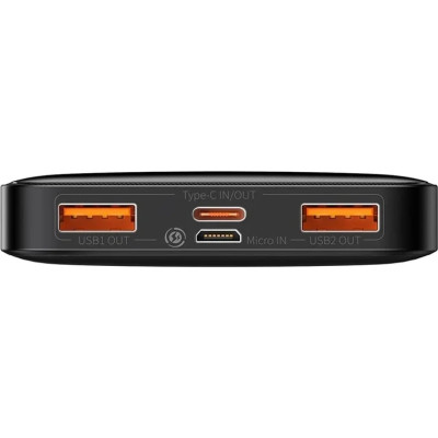 Power Bank Baseus Bipow Digital Display 10000mAh 20W (PPDML-L01) Black EU