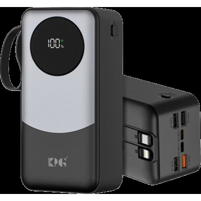 Power Bank King Power KPG-402X 40000mah 22.5W QC3.0 LED 2 in 1 black EU
