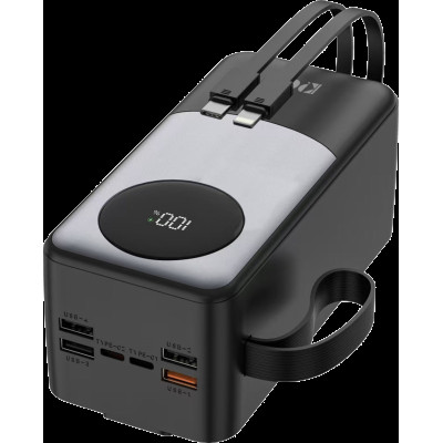 Power Bank King Power KPG-502X 50000mah 22.5W QC3.0 LED 2 in 1 black EU
