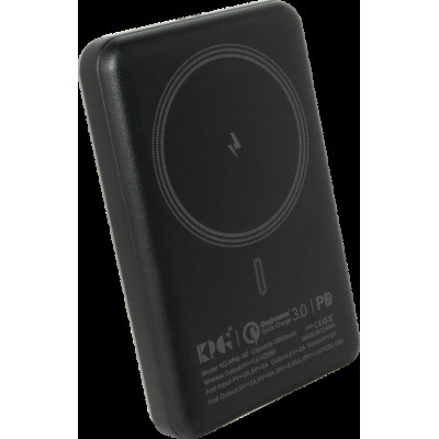 Power Bank King Power WPG-107 Magnetic 10000mah 22.5W QC3.0 LED black EU