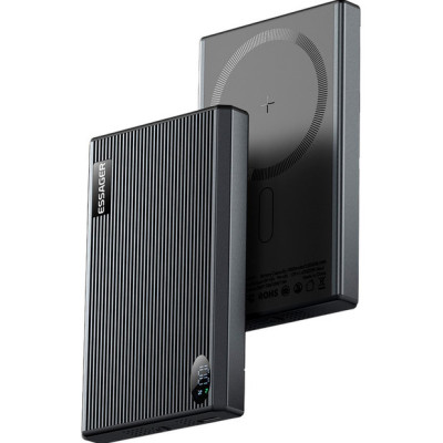Power Bank Essager Shining Magnetic 10000mAh 20W black (EDY1W-SY0G-Z) UA