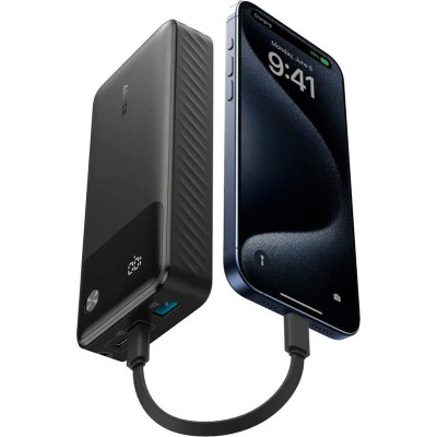 Power Bank Anker PowerCore 20000mAh 30W PD Black (A1384G11) UA