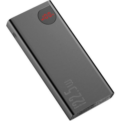 Power Bank Baseus Adaman Metal Digital 20000mAh 22.5W (P10021502112-01) (PPADM20S) Black EU Power Bank Baseus Adaman Metal Digital 20000mAh 22.5W (P10021502112-01) (PPADM20S) Black EU