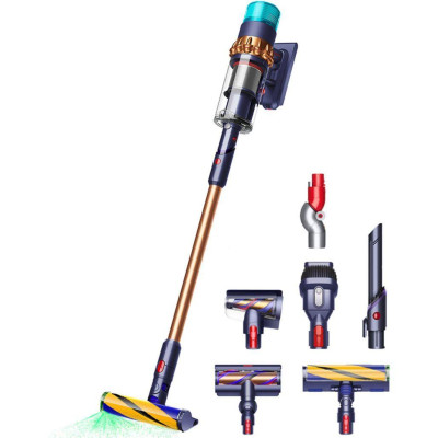 Вертикальний + ручний пилосос (2в1) Dyson Gen5detect Absolute Midnight Blue/Copper (447002-01) EU