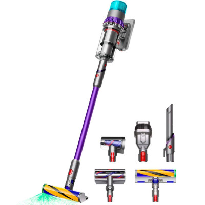 Вертикальний + ручний пилосос (2в1) Dyson Gen5detect Absolute Nickel/Purple (446989-01) EU