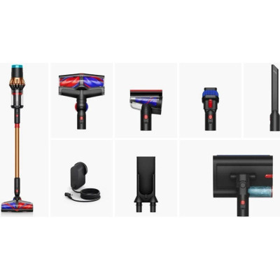 Вертикальний + ручний пилосос (2в1) Dyson V16 Piston Animal Submarine Matte Black/Copper (492969-01) EU