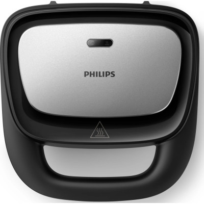 Мультимейкер (Бутербродниця-Вафельниця-Гриль) Philips HD2350/80 Black UA Мультимейкер (Бутербродниця-Вафельниця-Гриль) Philips HD2350/80 Black UA