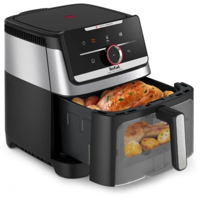 Мультипіч Tefal Easy Fry Smart & Silence XXL EY876DE1 Black/Silver UA