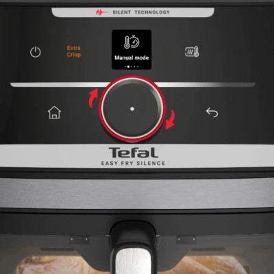 Мультипіч Tefal Easy Fry Smart & Silence XXL EY876DE1 Black/Silver UA