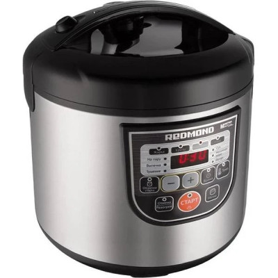 Мультиварка Redmond RMC-M22 Stainless steel/Black UA
